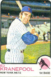 1973 Topps Baseball Cards      329     Ed Kranepool
